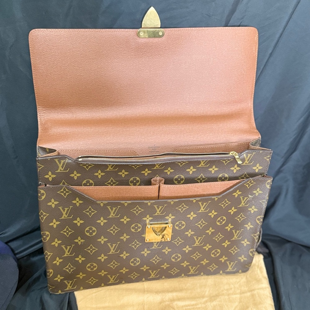 Louis Vuitton Monogram Serviette Conseiller Briefcase w/ strap & dust bag - Picture 3 of 13